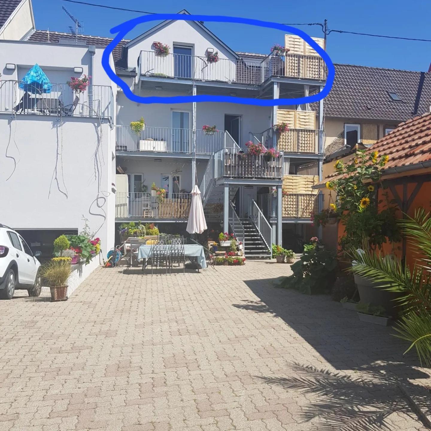 Apartamento Au Gré de L'Ill Les toits d'Horbourg Exterior foto